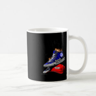 Mug Kamala Harris 2024 Haut talons Sur Mega Rouge