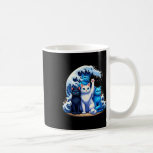 Mug Kamala Harris Blue Cats Wave Chat Propriétaires Am