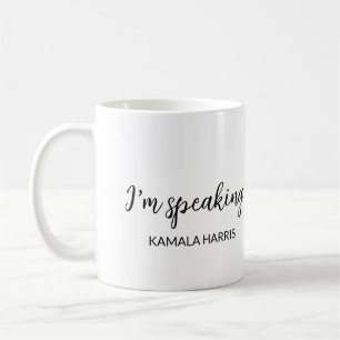 Mug Kamala Harris Je parle 2024 Madame la Présidente