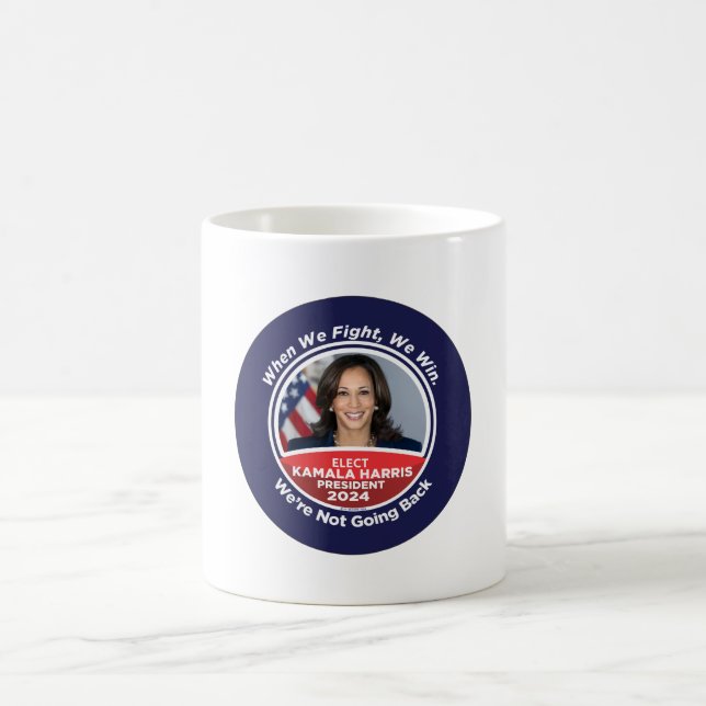 Mug Kamala Harris pour le président 2024 (Centre)