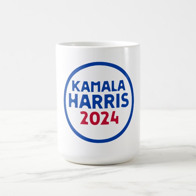 Mug Kamala Harris pour le président 2024 (Centre)