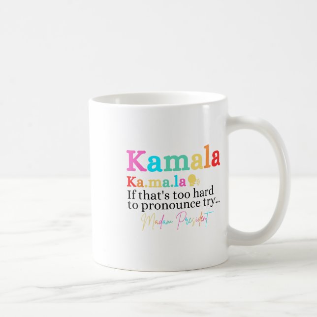 Mug Kamala Si c'est trop difficile de proclamer ça Ess (Droite)