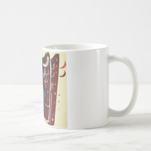 Mug Kandinsky Brown avec Supplément Abstrait