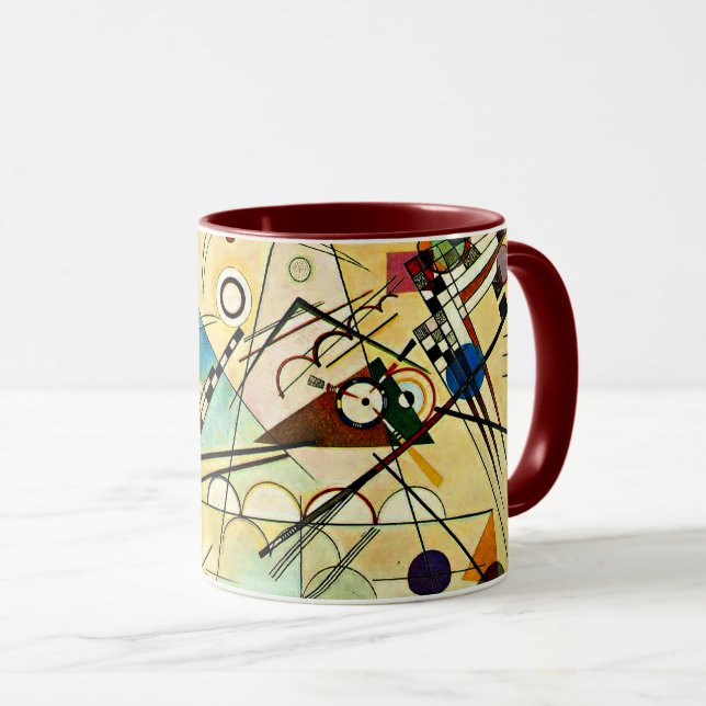 Mug Kandinsky - Composition VIII (Devant droit)