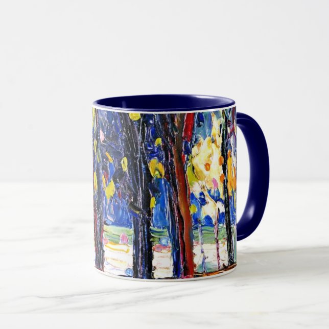Mug Kandinsky - Dans le parc de St. Cloud - Automne Ii (Devant droit)