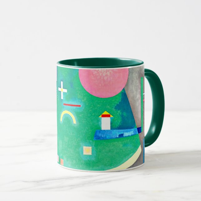 Mug Kandinsky - Flèche vers le cercle (Devant droit)