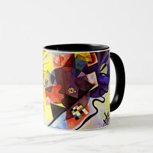 Mug Kandinsky - jaune-rouge-bleu