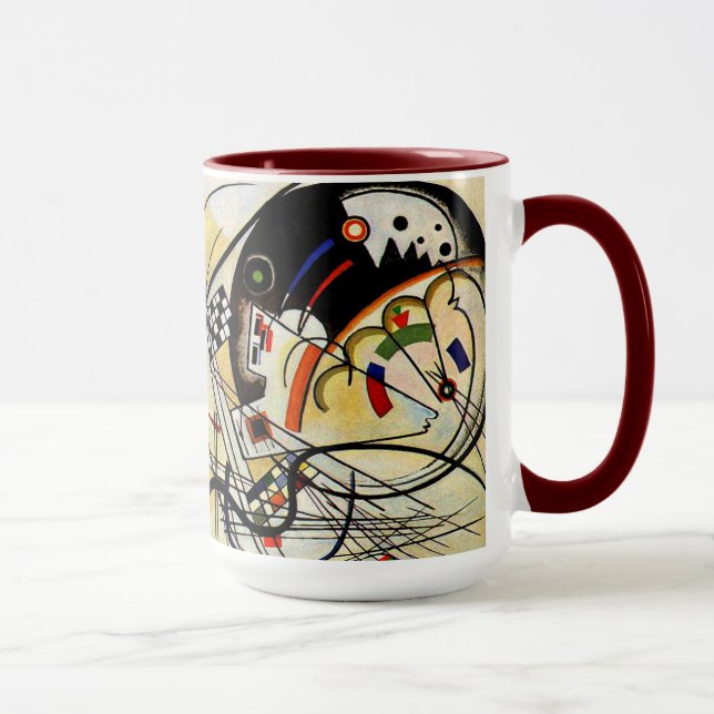 Mug Kandinsky - Ligne Transverse (Droite)