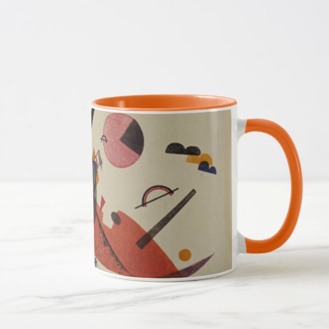Mug Kandinsky - Orange (Droite)