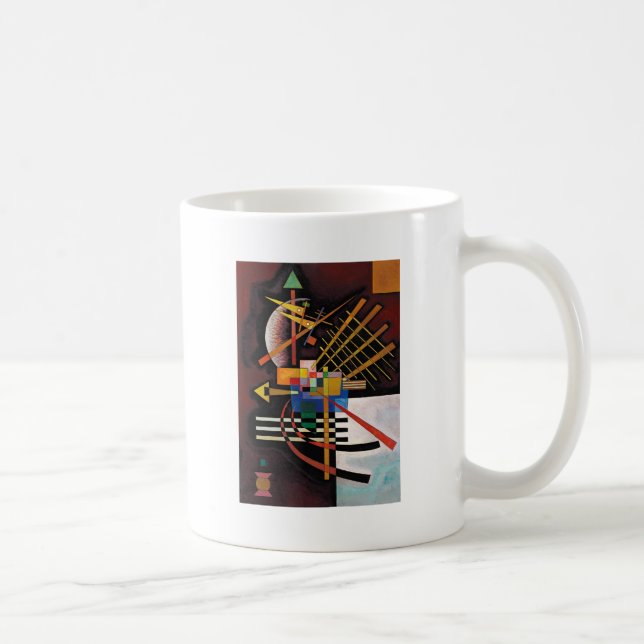 Mug Kandinsky peinture Abstraite oeuvre classique (Droite)