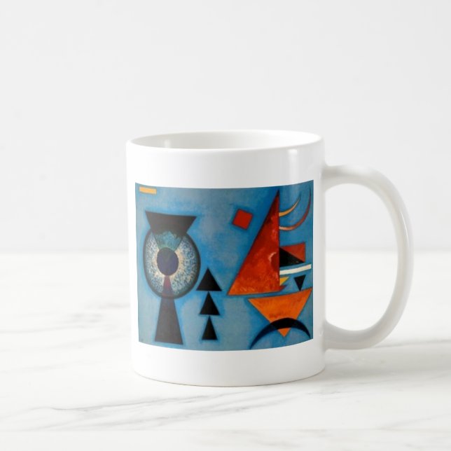 Mug Kandinsky Soft Hard Abstrait (Droite)
