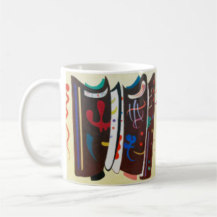 Mug Kandinsky Supplémenté Brown Abstrait Peinture