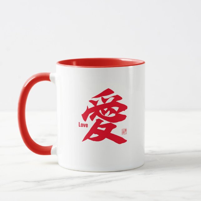 Mug Kanji - Amour (Gauche)