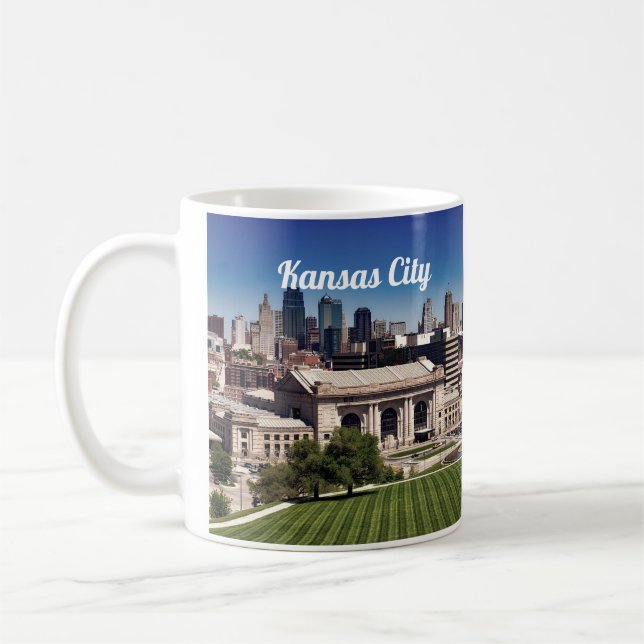Mug Kansas City Missouri photo du centre-ville (Gauche)