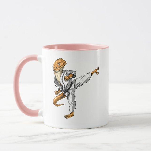 Mug Karate Dragon à capuche (Gauche)