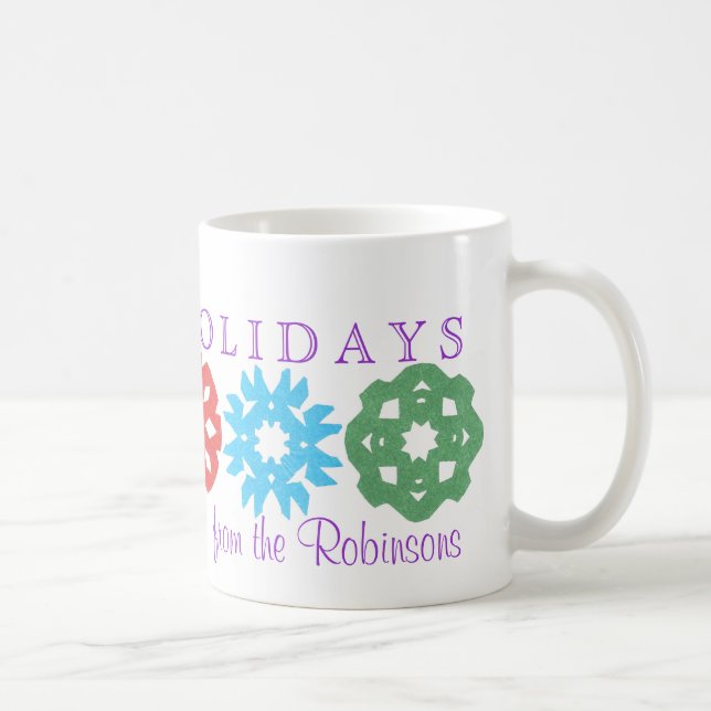 Mug Karaté KAT bonnes fêtes--pour personnaliser (Droite)