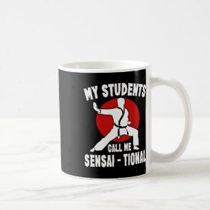 Mug Karate Kung Fu Sensai Cadeau I Martial Arts Fighte