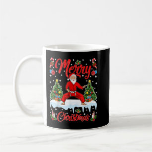 Mug Karate Martial Art Lover Xmas Père Noël Jouer Kara