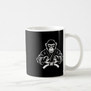 Mug Karate Monkey Dessin Kickboxing Jiu-jitsu Mixed ma