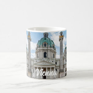 Mug Karlskirche à Vienne, Autriche