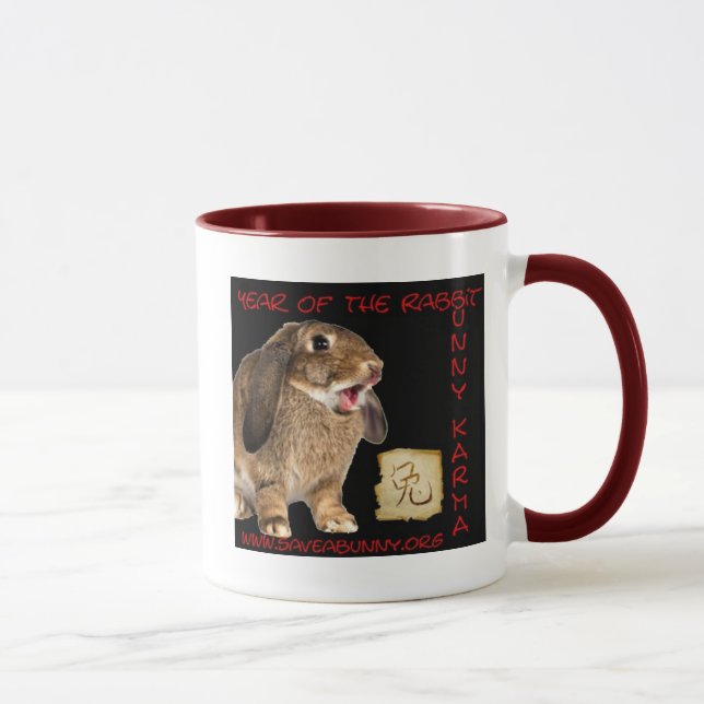 Mug Karma de lapin ! (Droite)