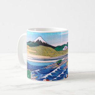 Mug Katsushika Hokusai - Fuji from Kanaya on Tokaido