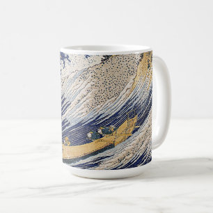 Mug Katsushika Hokusai. Ondes océaniques