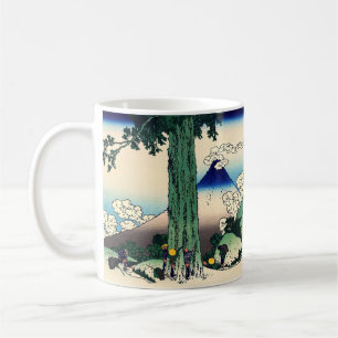 Mug Katsushika Hokusai - Passe Mishima dans la provinc