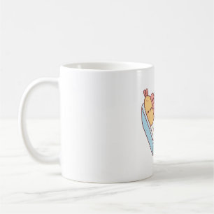 Mug Kawaii Boîte japonaise à Bento Tempura Prawn