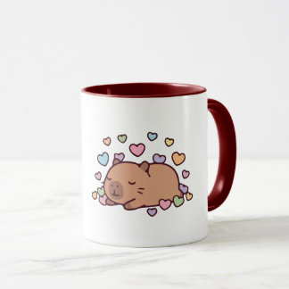 Mug Kawaii Capybara Coffee Cup
