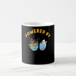 Mug Kawaii Ramen & Cat Design   Powered Ramen and Cat