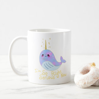 Mug Kawaii Serious Narwhal
