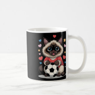Mug Kawaii Soccer Cat Just Girl Qui Aime Birman Winni