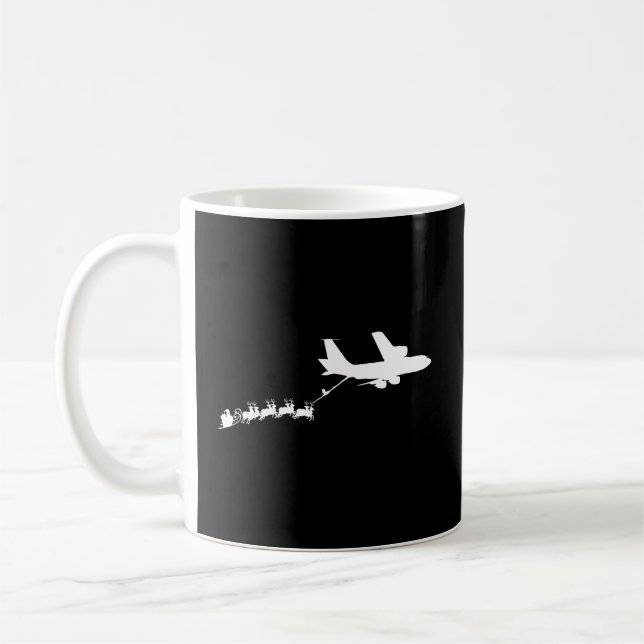 Mug Kc135 Stratotanker Père Noël Sleigh  (Gauche)
