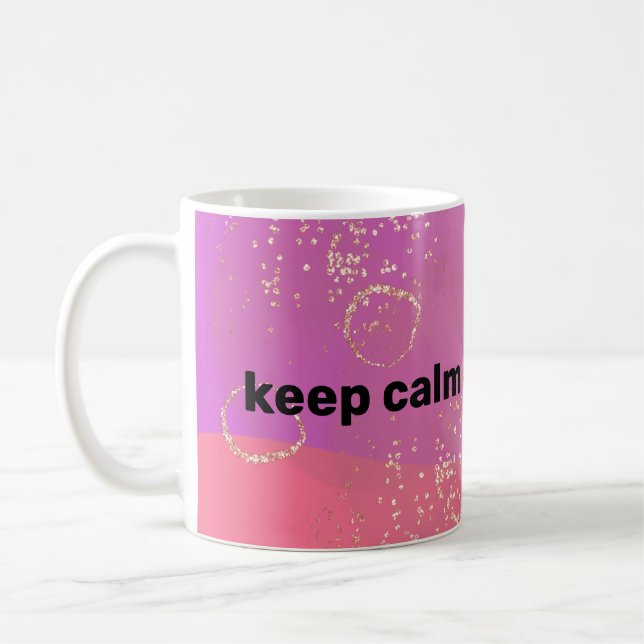 Mug keep calm and be brave (Gauche)