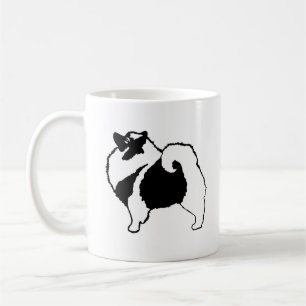 Mug Keeshond Graphics - Cute Original Chig Art