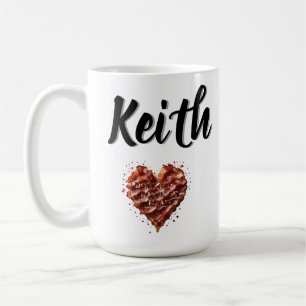Mug Keith ne va pas baconner mon cœur,