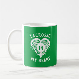 Mug Kelly Green Lacrosse Mon Coeur