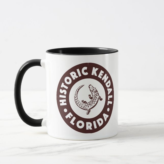 Mug Kendall Floride Cercle - Brun  (Gauche)