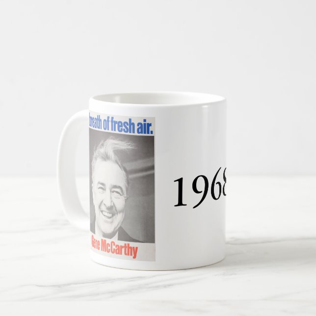Mug Kennedy contre McCarthy 1968 (Devant gauche)