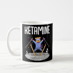 Mug Kétamine Ski Saut Ours Blanc