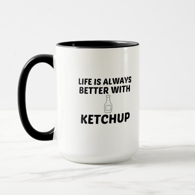 MUG KETCHUP LIFE (Gauche)