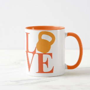Mug Kettlebell Love
