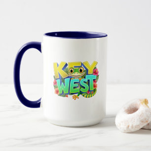 Mug Key West Gecko Floride