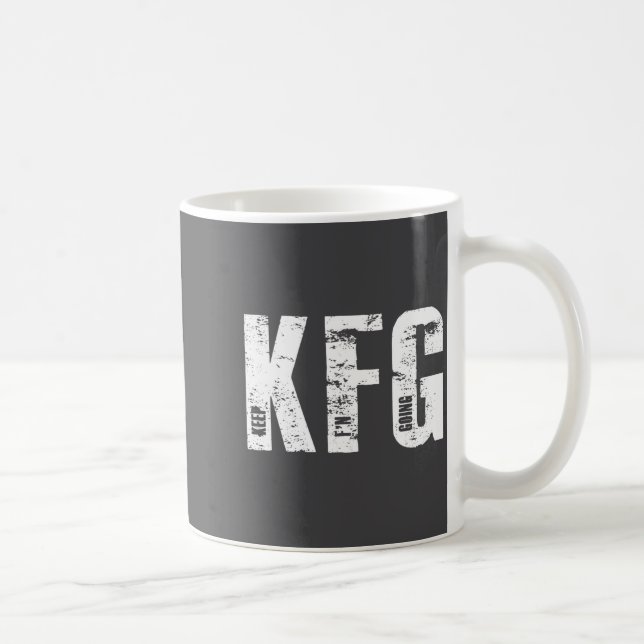 Mug Kfg Keep F'n Going Military Style  (Droite)