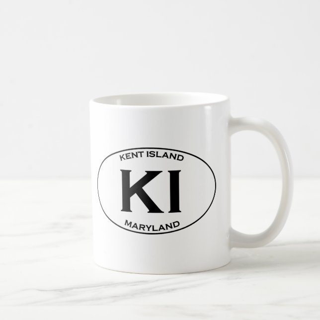 Mug KI - Île le Maryland de Kent (Droite)