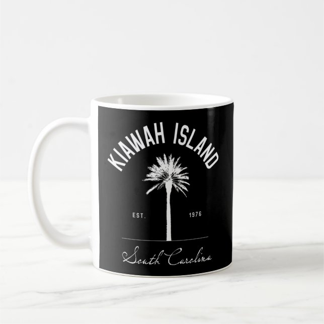 Mug Kiawah Island Sc Park Palm Tree Golf (Gauche)