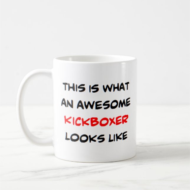 Mug kickboxer, génial (Gauche)