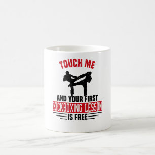 Mug Kickboxer Kickboxer Martial Arts Boxer Sparring