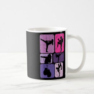 Mug Kickboxing drôle pour fille femme entraînement de
